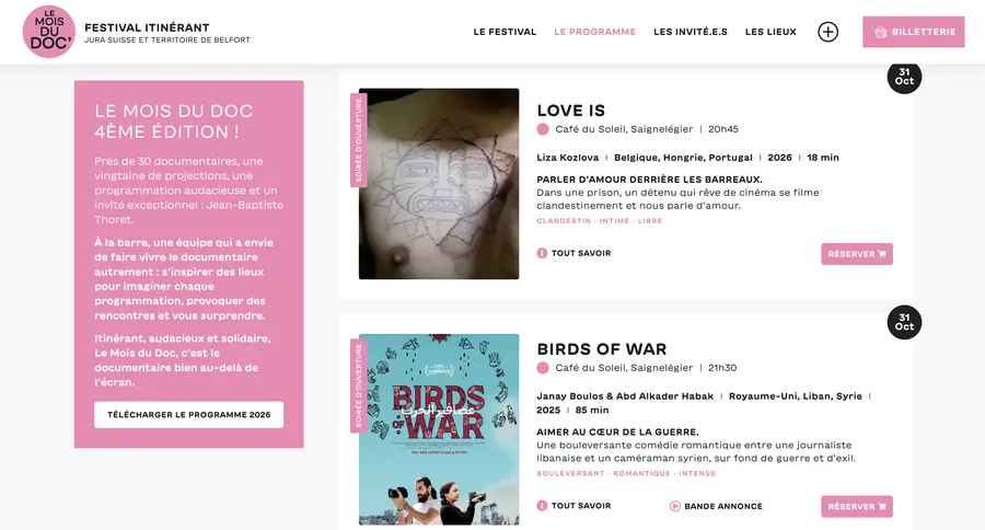 Site lemoisdudoc.ch