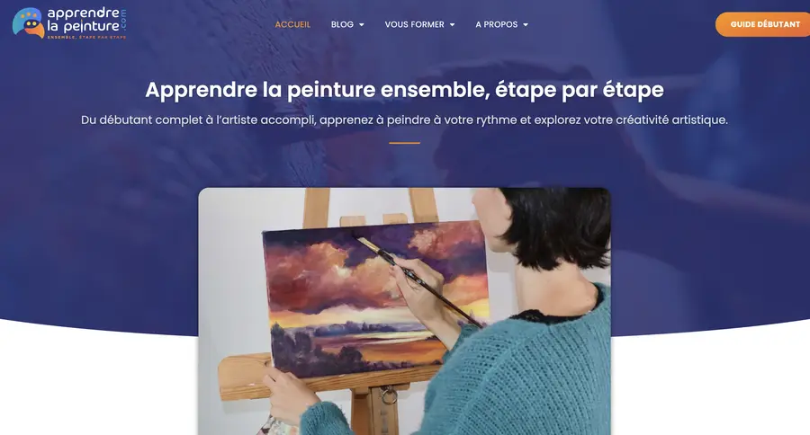Site apprendre-la-peinture.com