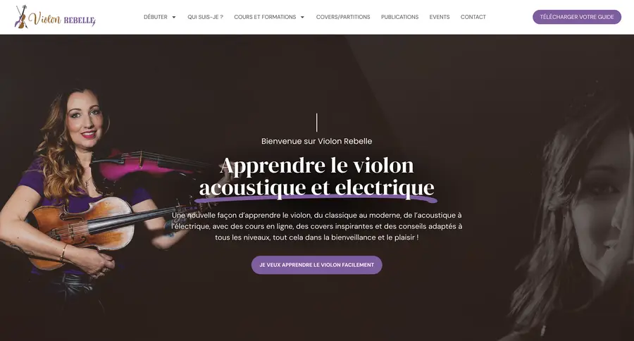 Site violonrebelle.com